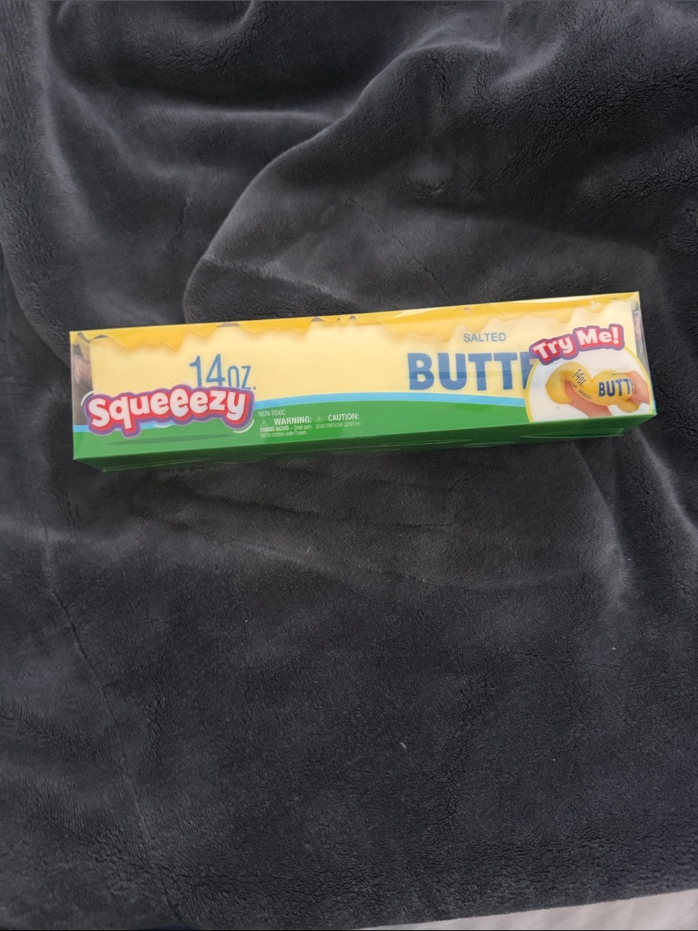 Sunny days Salted Butter Squishy Toy - Yellow NIOP. - Picture 5 of 11